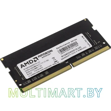 Оперативная память AMD 4GB DDR4 SODIMM PC4-19200 (R744G2400S1S-UO) картинка 2